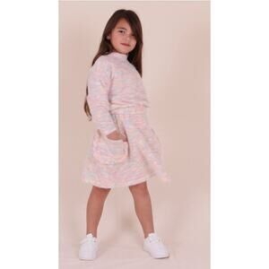 TINY TRIBE Kids' Frill Pocket Sweater Skirt Sz 6 NWT